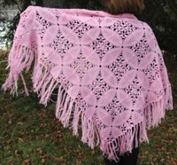 ABC Knitting Patterns Crochet Motif Shawl